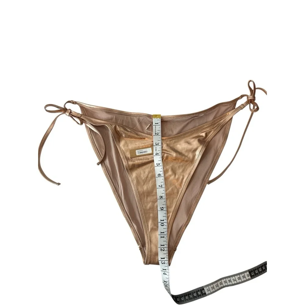 SKIMS metallic champagne